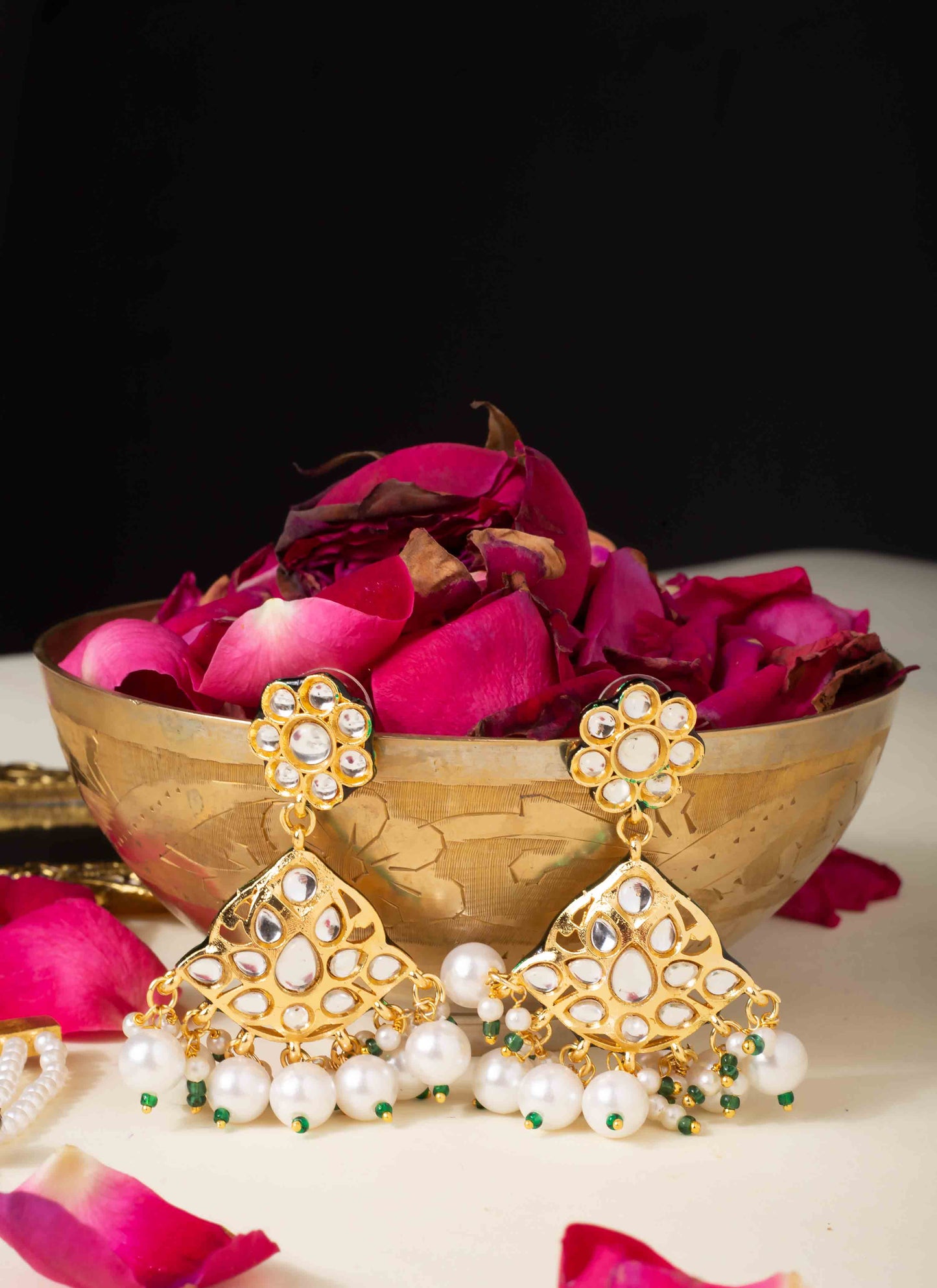 Pearl Kundan Choker Set