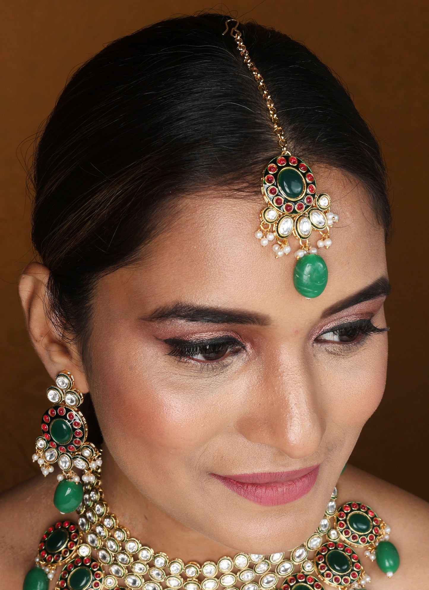 Kundan Bridal Choker with Jaipur Jadau