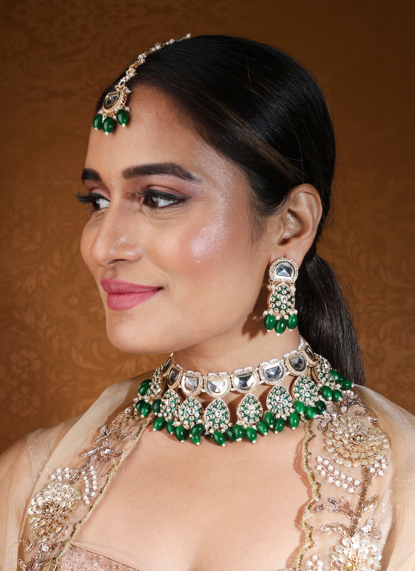 Kundan Jadau Jaipur Work Bridal Choker